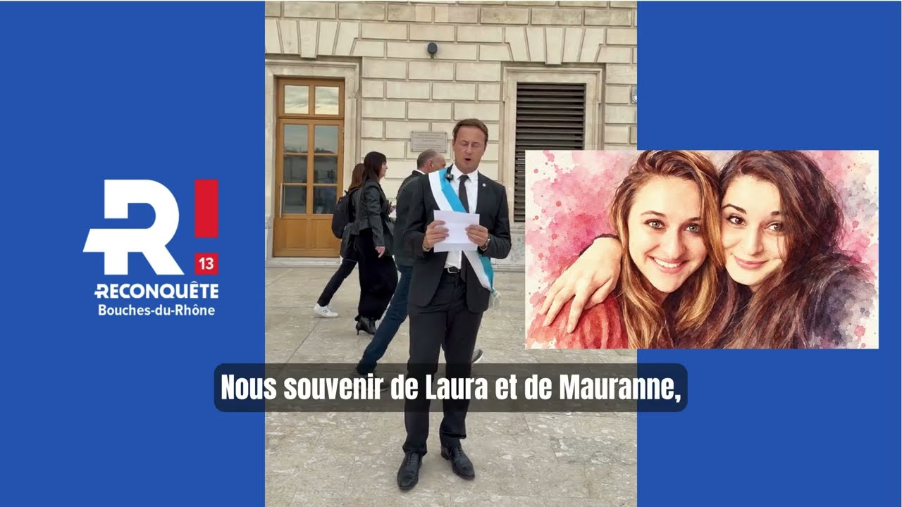 Hommage &agrave; Laura et Mauranne, gare Saint-Charles, Marseille
