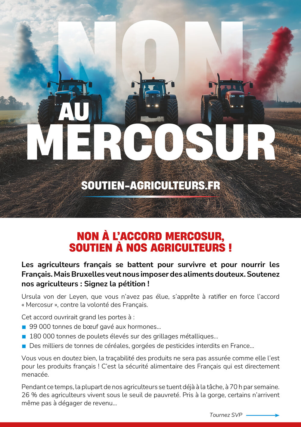 Tract Non au Mercosur — recto